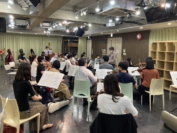 オーケストラ練習,オーケストラリハ,吹奏楽,吹奏楽練習,オーケストラ,