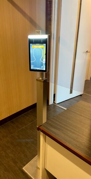 体温検知器，体温検知機，コロナ対策