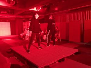 ファッションショー会場