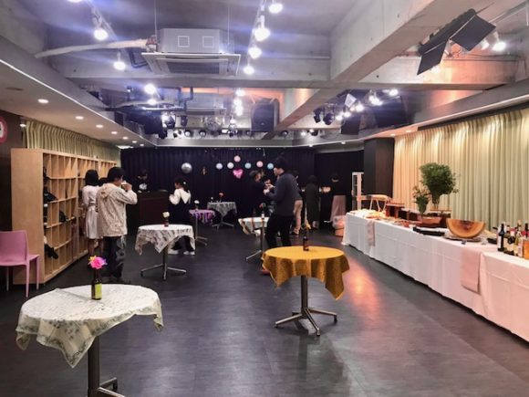 企業パーティー会場