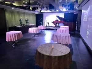 ピアノコンサート ケータリング 秋葉原貸しホール