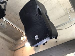 ダンスイベント会場 秋葉原でダンスイベント 音響 スピーカー