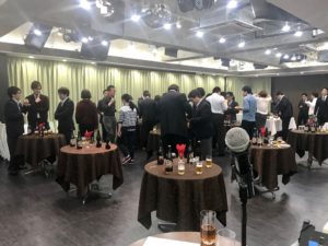 交流会場