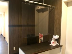 アクリル板 受付 秋葉原ハンドレッド イベントスペース