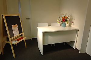 受付 受付スペース 宣伝用看板